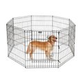 Pet Trex Pet Trex 83-DT5298 2306 Playpen for Dogs Eight High Panels - 30 in. 83-DT5298